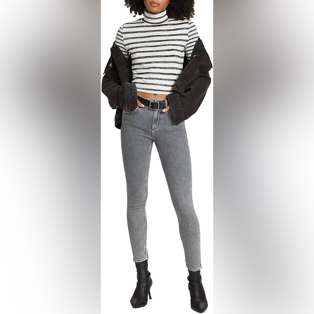 Rag & Bone Cate Mid Rise Ankle Skinny Jeans in Colby (28)